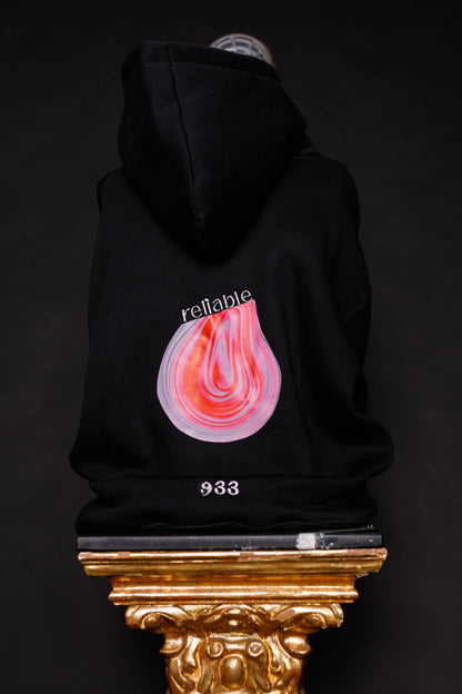 33. Sudadera CON capucha negra