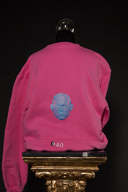 40. Sudadera SIN capucha rosa