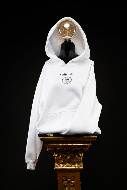 80. Sudadera CON capucha blanca